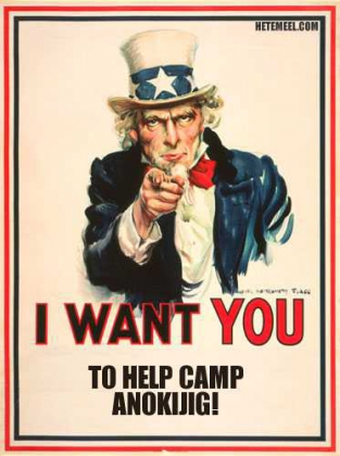 I want you to help Camp Anokijig